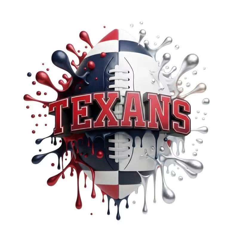 Texans Football DTF ready to press iron on transfer for clothing t-shirts and hoodies