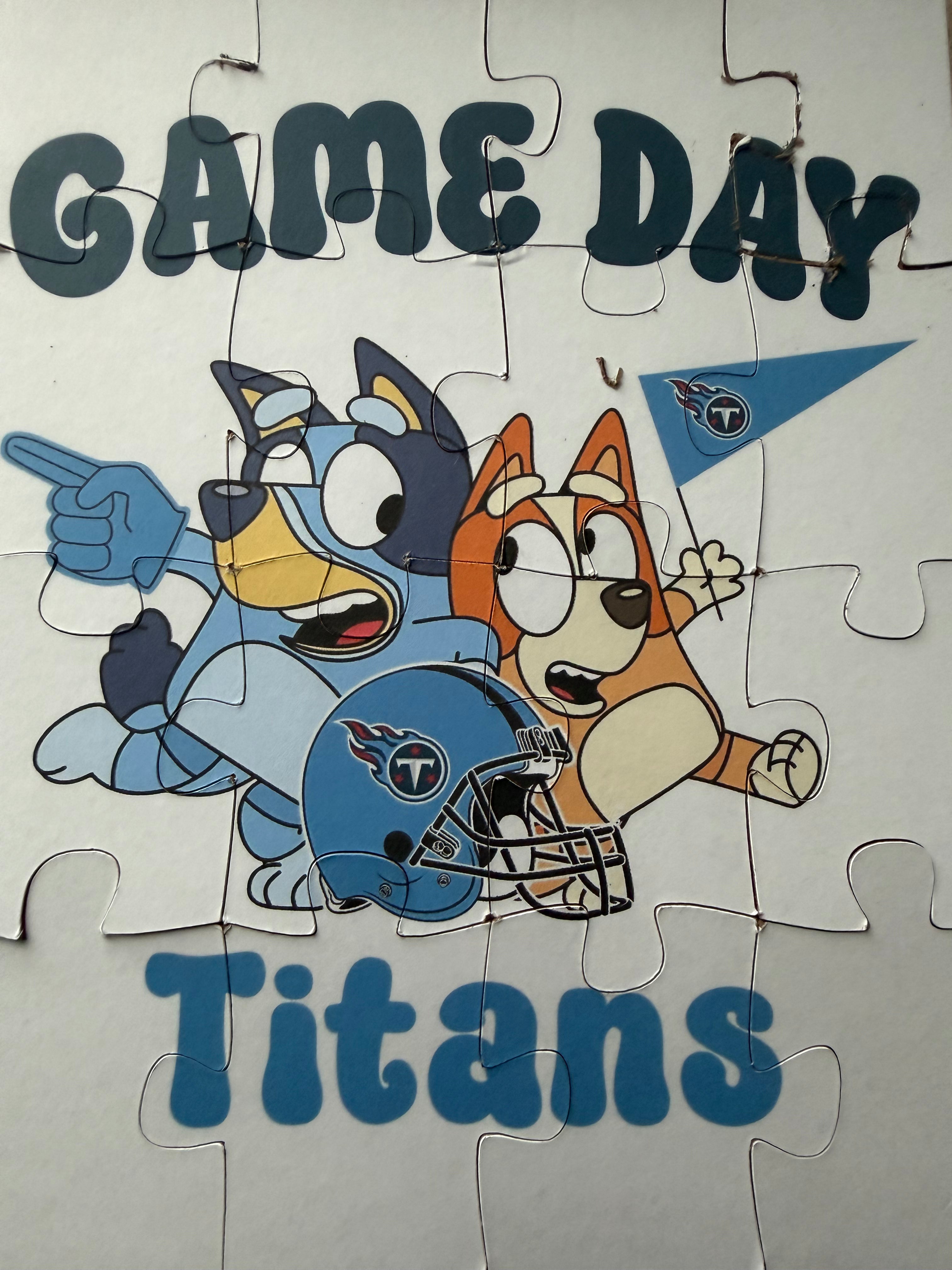 Game Day Titans Puzzle