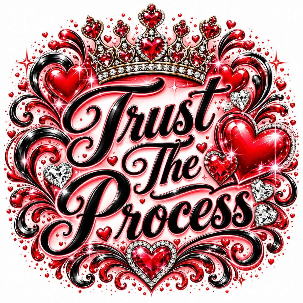 Airbushed Sayings Series (pick your saying) DTF ready to press iron on transfer for clothing t-shirts and hoodies