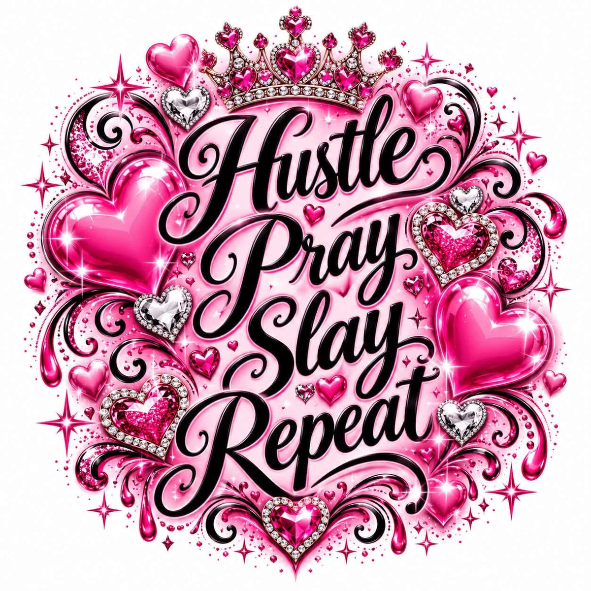 Airbushed Sayings Series (pick your saying) DTF ready to press iron on transfer for clothing t-shirts and hoodies