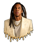 Jay Z Drip DTF iron on transfer for clothing t-shirts etc