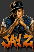 Jay Z DTF ready to press iron on transfer for clothing t-shirts and hoodies concert ready
