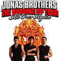 Jonas Brothers Bros The Burning Up Tour All Over Again DTF ready to press iron on transfer for clothing concert ready