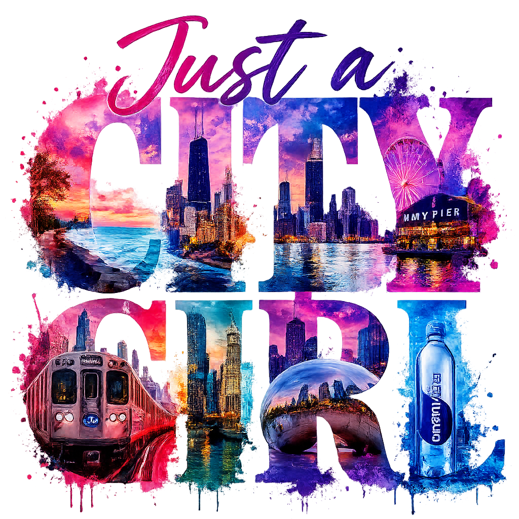 Just A City Girl DTF ready to press iron on transfer for clothing t-shirts and hoodies