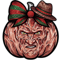Killer Jack-O-Lantern Halloween DTF ready to press iron on transfer for clothing t-shirts and hoodies
