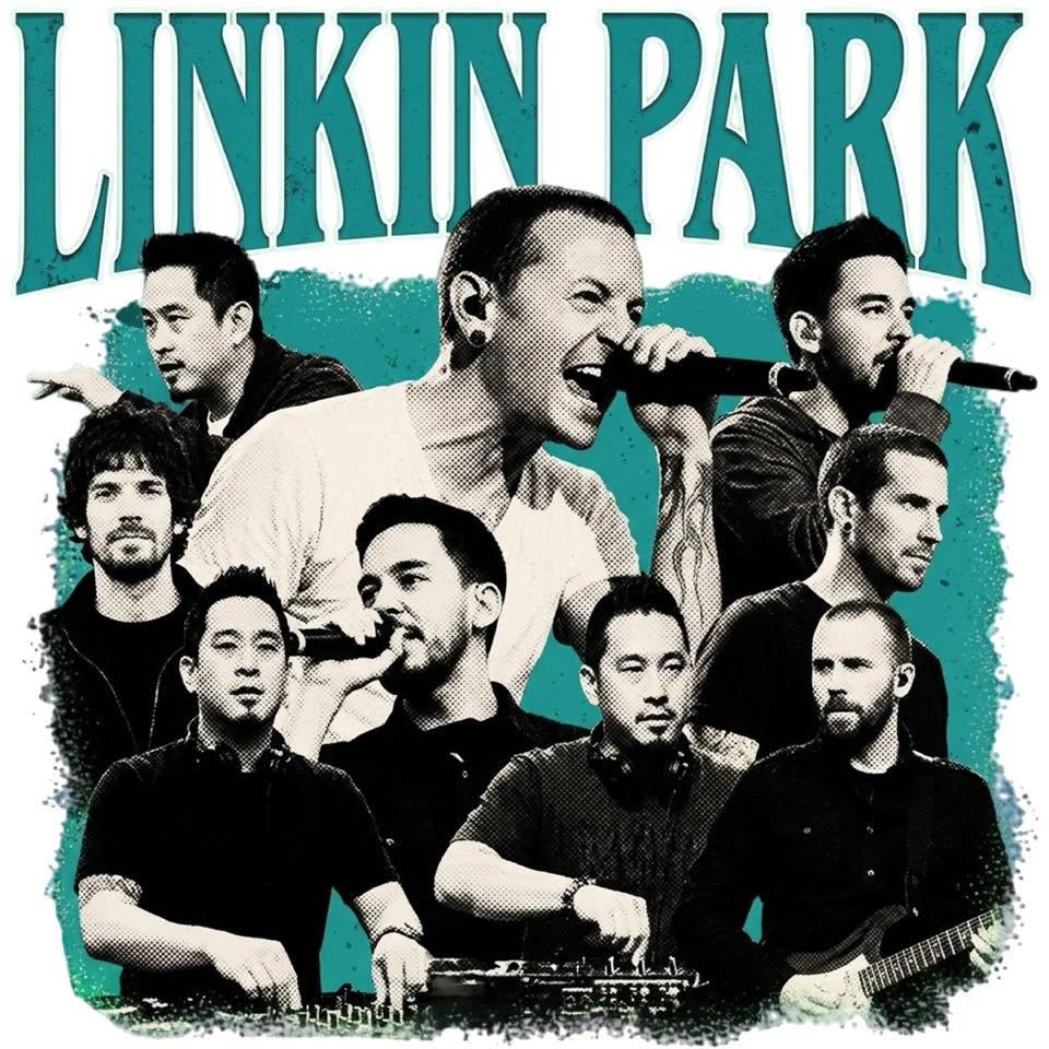 LINKIN PARK DTF ready to press iron on transfer for clothing t-shirts and hoodies