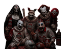 Halloween Ohio State Football DTF ready to press iron on transfer for clothing t-shirts and hoodies
