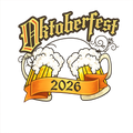 Oktoberfest 2026 DTF ready to press iron on transfer for clothing t-shirts and hoodies