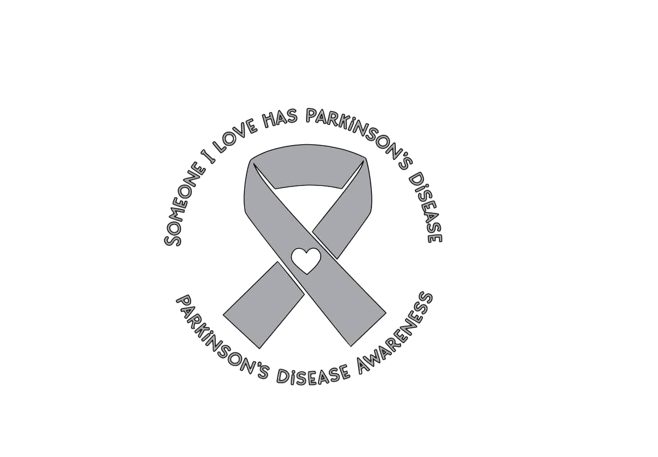 Parkinson's Disease Awareness DTF ready to press iron on transfer for clothing t-shirts and hoodies