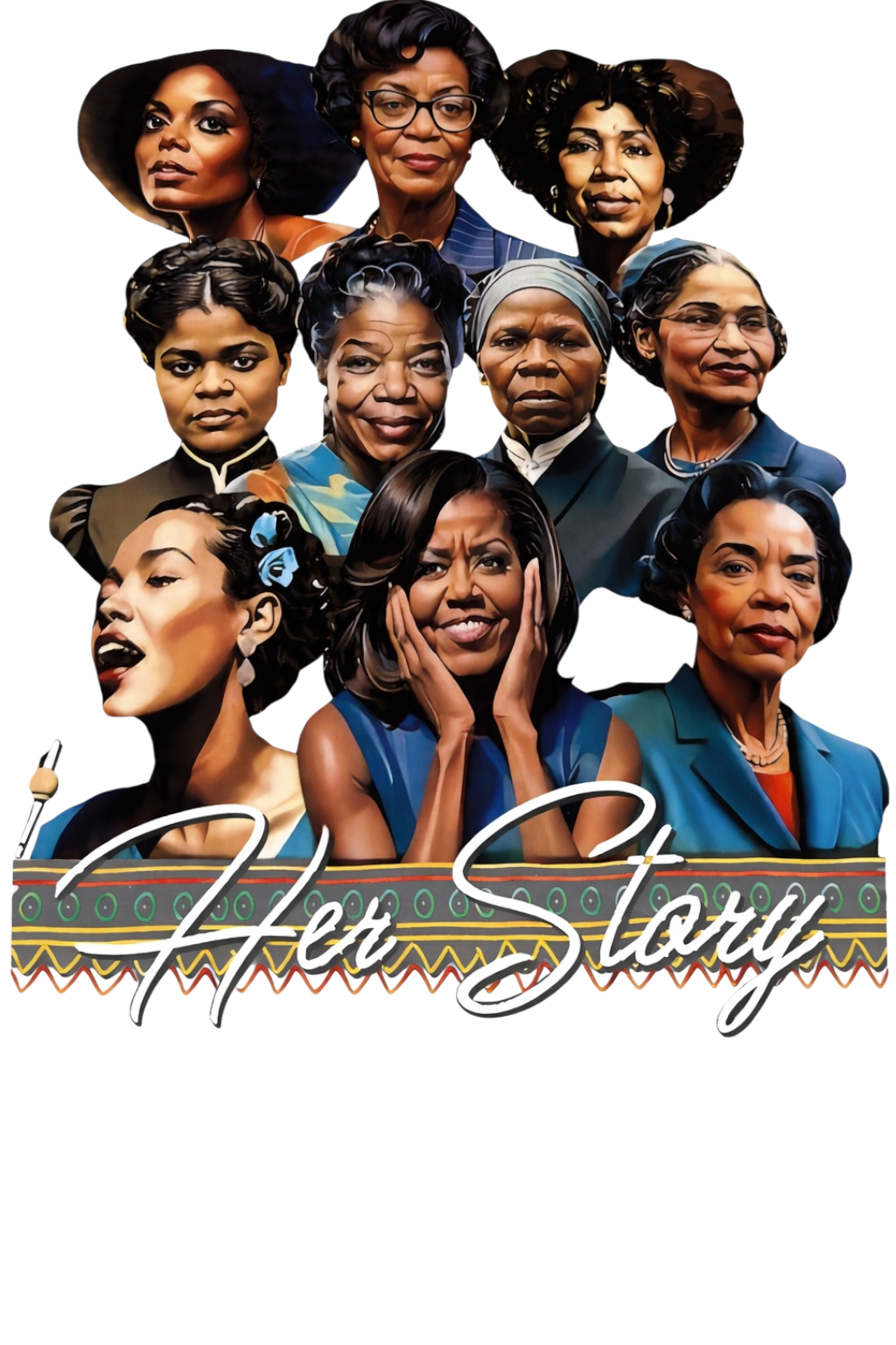 Her Story black history t-shirt