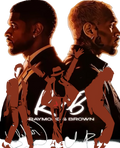 Usher Chris Brown Michael Jackson Mash up ready to press iron on for clothing t-shirts concert ready
