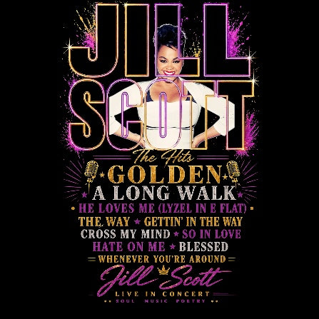 Jill Scott Songs DTF ready to press iron on transfer for clothing t-shirts and hoodies