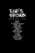 Chris Brown First Album DTF ready to press iron on transfer for clothing t-shirts and hoodies
