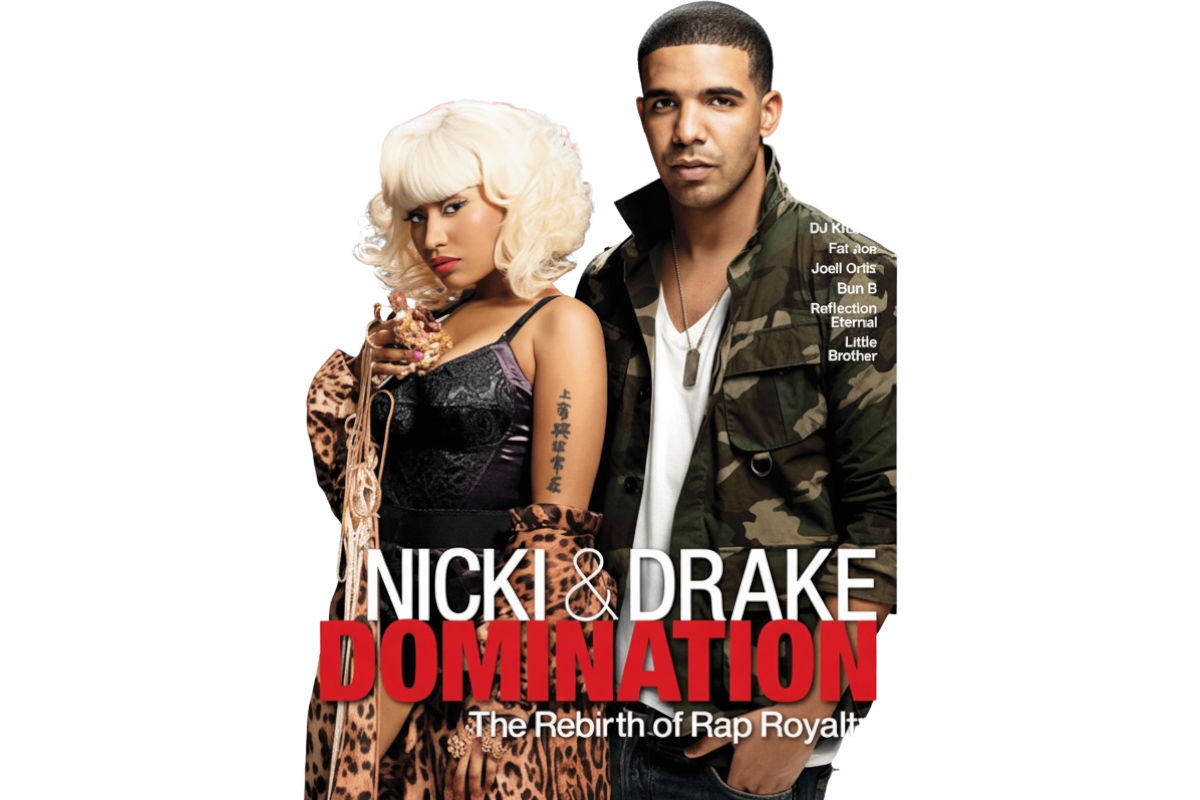Nicki Minaj and Drake DTF ready to press iron on transfer for clothing t-shirts and hoodies concert ready