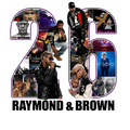 26 Chris Brown and Usher R&B Tour concert 2026 DTF Ready to press iron on transfer for clothing t-shirts and hoodies