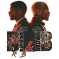 2026 Chris Brown and Usher R&B Tour concert DTF Ready to press iron on transfer for clothing t-shirts and hoodies
