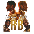 Chris Brown and Usher R&B Tour concert gold DTF Ready to press iron on transfer for clothing t-shirts and hoodies concert ready
