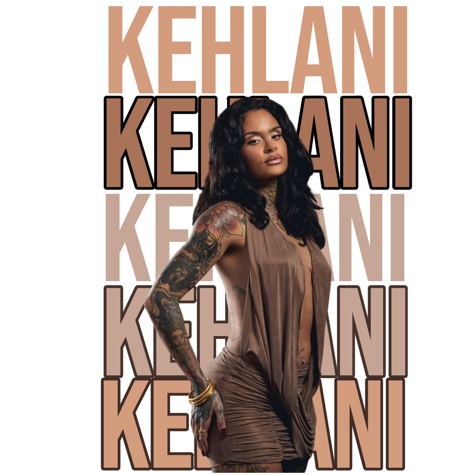 Kehlani Tour concert DTF Ready to press iron on transfer for clothing t-shirts and hoodies concert ready