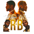 Chris Brown and Usher R&B Tour concert gold DTF Ready to press iron on transfer for clothing t-shirts and hoodies concert ready