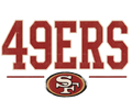 49ers Football Distressed DTF ready to press iron on transfer for clothing t-shirts and hoodies