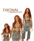 DiJonai Carrington WNBA DTF ready to press iron on transfer for clothing t-shirts and hoodies