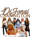 DiJonai Carrington WNBA DTF ready to press iron on transfer for clothing t-shirts and hoodies