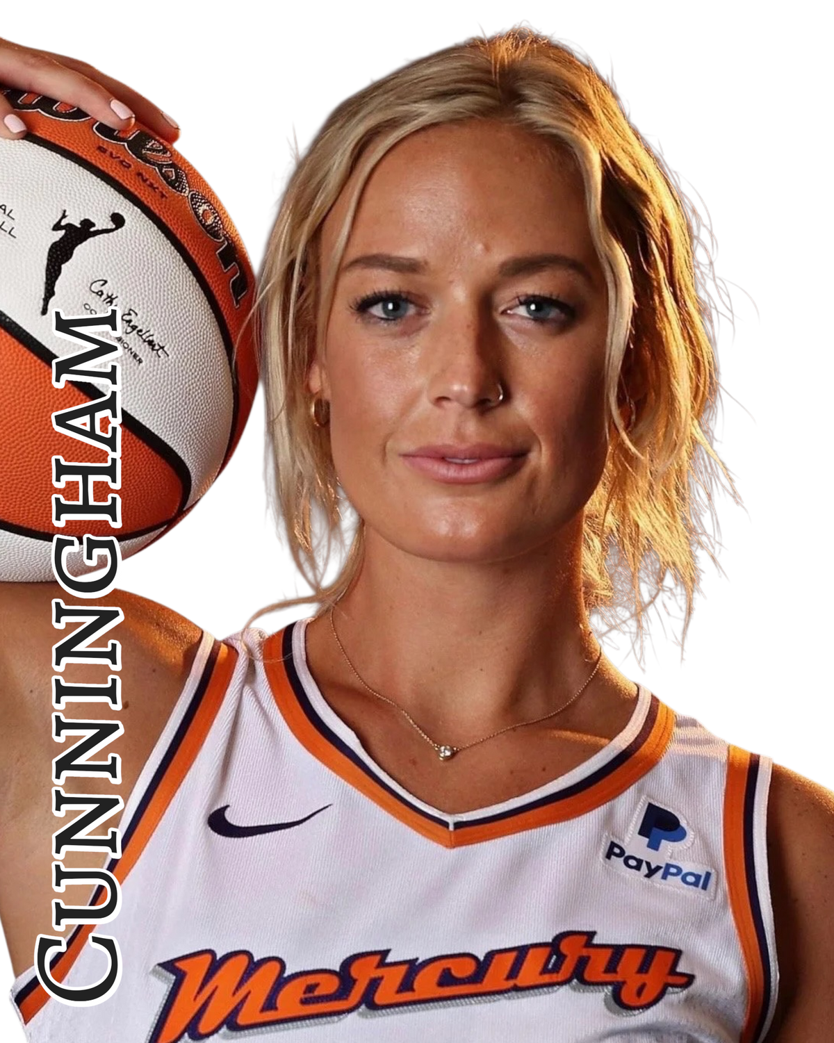 Sophie Cunningham WNBA DTF ready to press iron on transfer for clothing t-shirts and hoodies