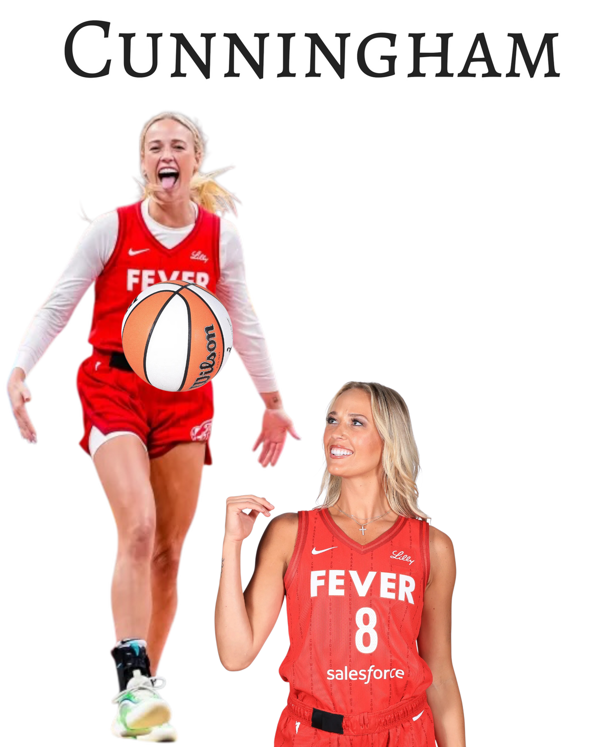 Sophie Cunningham WNBA DTF ready to press iron on transfer for clothing t-shirts and hoodies