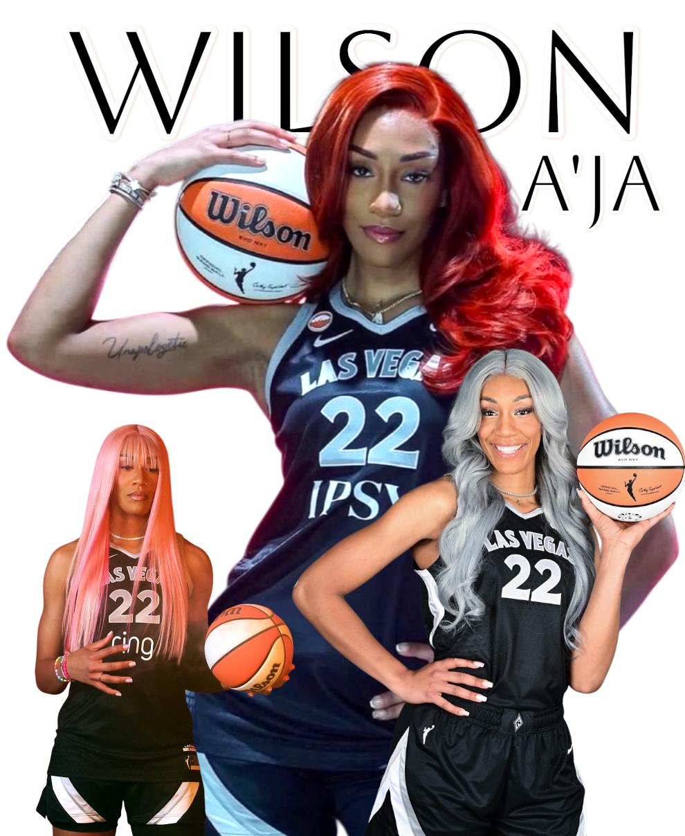 A'ja Wilson WNBA DTF ready to press iron on transfer for clothing t-shirts and hoodies