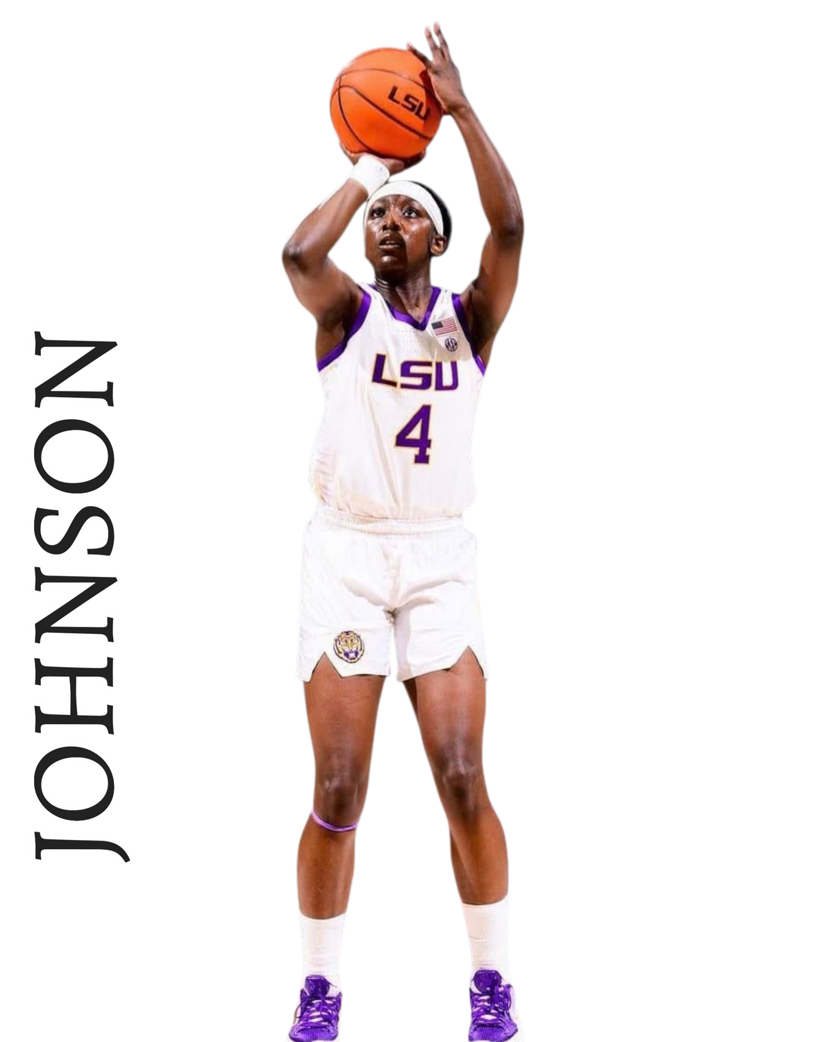 Flau'jae Johnson WNBA DTF ready to press iron on transfer for clothing t-shirts and hoodies