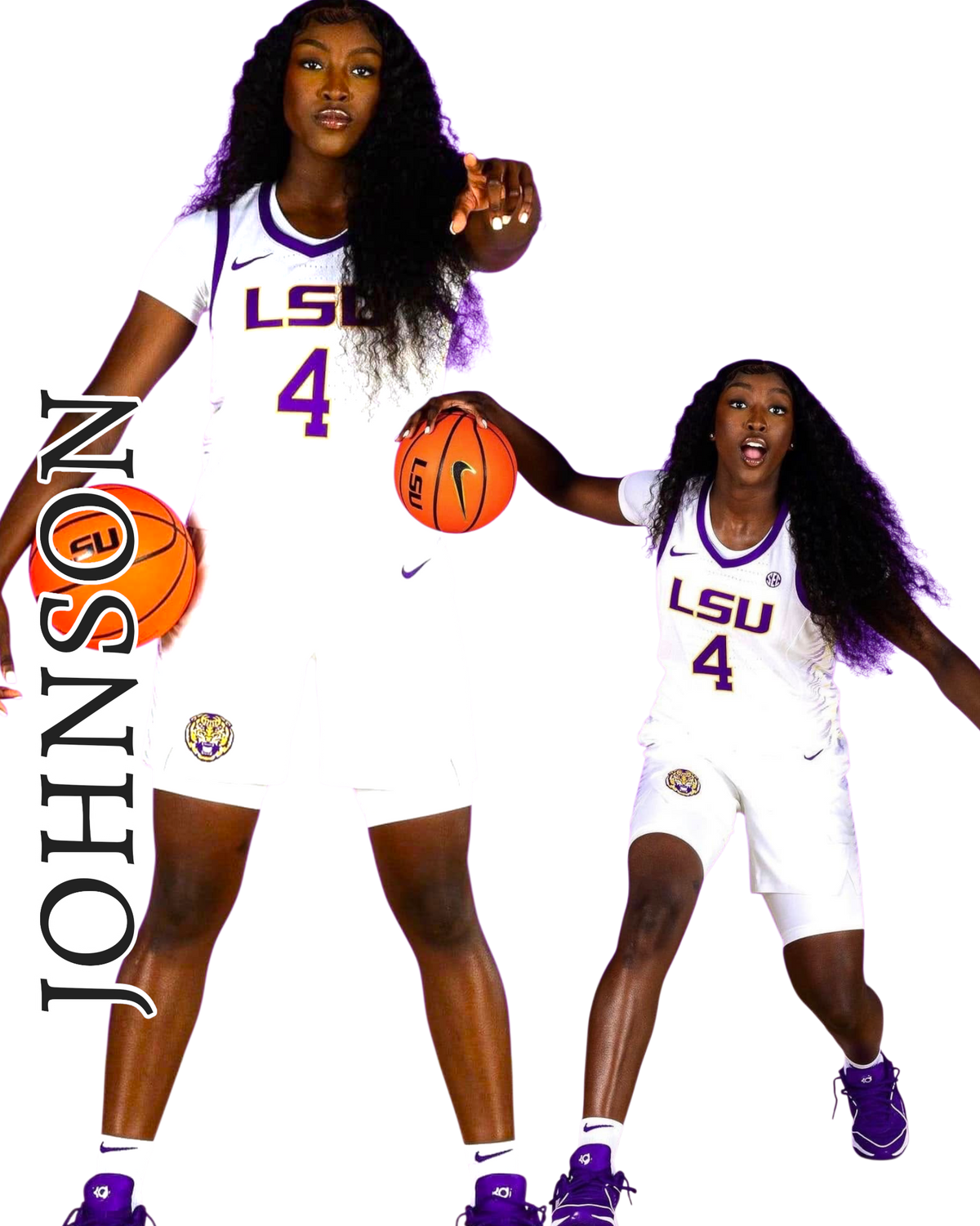 Flau'jae Johnson WNBA DTF ready to press iron on transfer for clothing t-shirts and hoodies