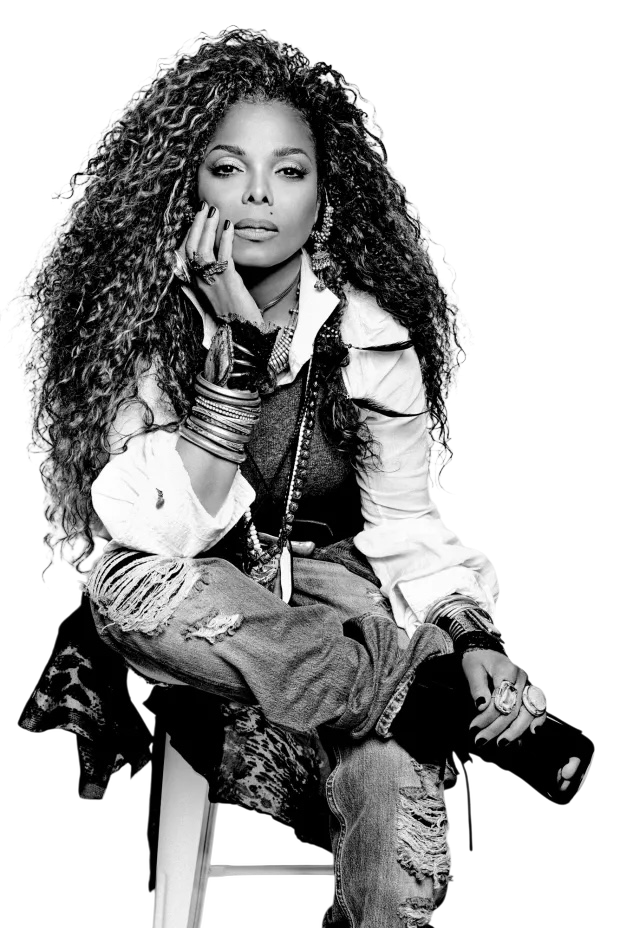 Janet Jackson Control 40 DTF ready to press iron on transfer for clothing t-shirts and hoodies concert ready
