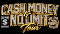Cash Money and No Limit Tour DTF ready to press iron on transfer for clothing t-shirts and hoodies concert ready