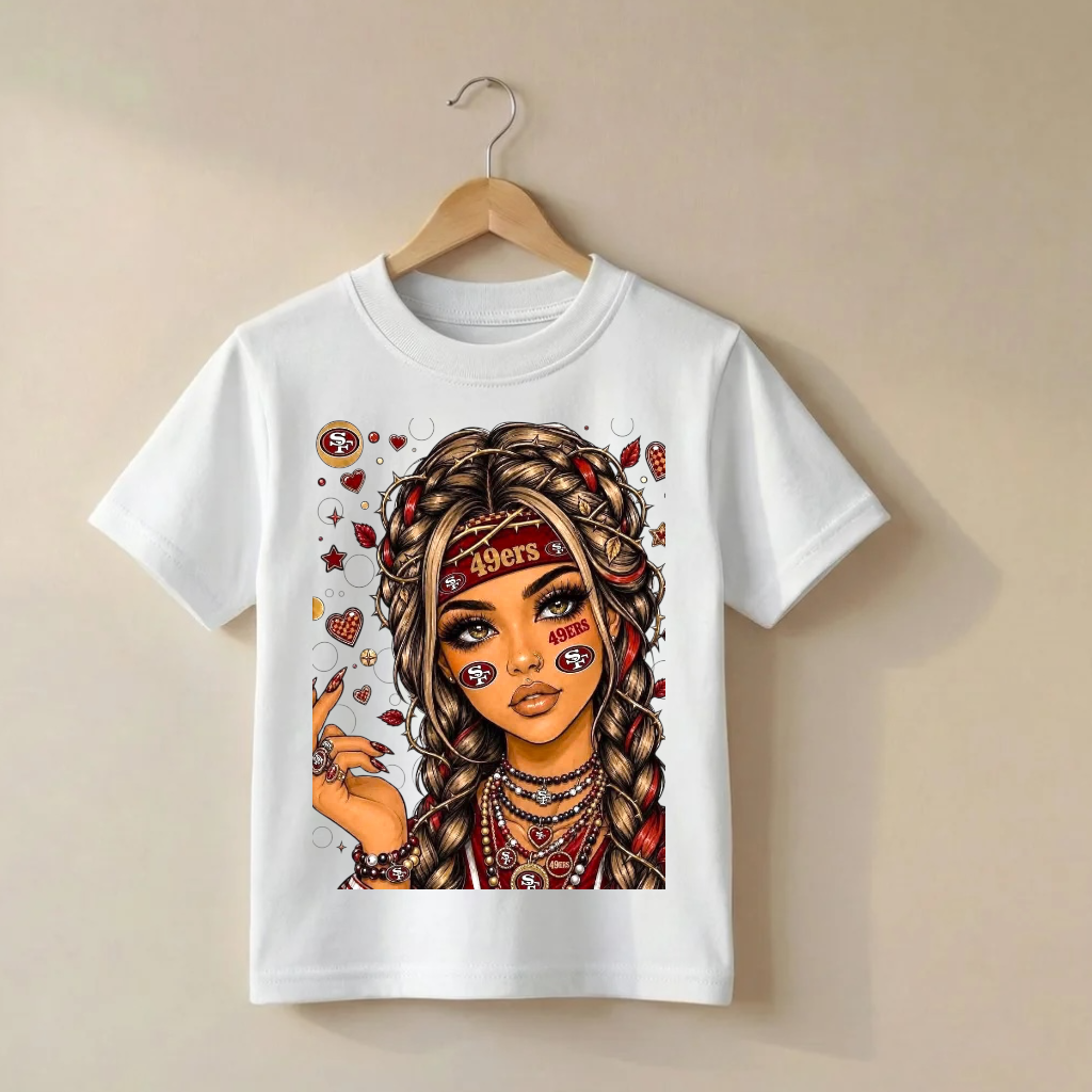 49ERS Football DTF T-Shirt Game Ready