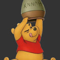 Pooh Bear DTF ready to press iron on transfer for clothing t-shirts and hoodies