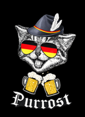 Oktoberfest 2026 Purrost DTF ready to press iron on transfer for clothing t-shirts and hoodies