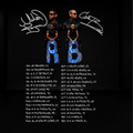2026 Chris Brown and Usher R&B Tour Dates concert DTF Ready to press iron on transfer for clothing t-shirts and hoodies concert ready