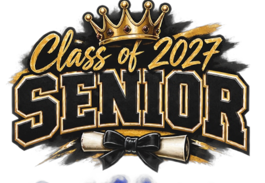 Class of 2027 Senior DTF ready to press iron on transfer for clothing t-shirts and hoodies