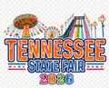 Tennessee State Fair Wilson County Fair DTF ready to press iron on transfer for clothing t-shirts and hoodies