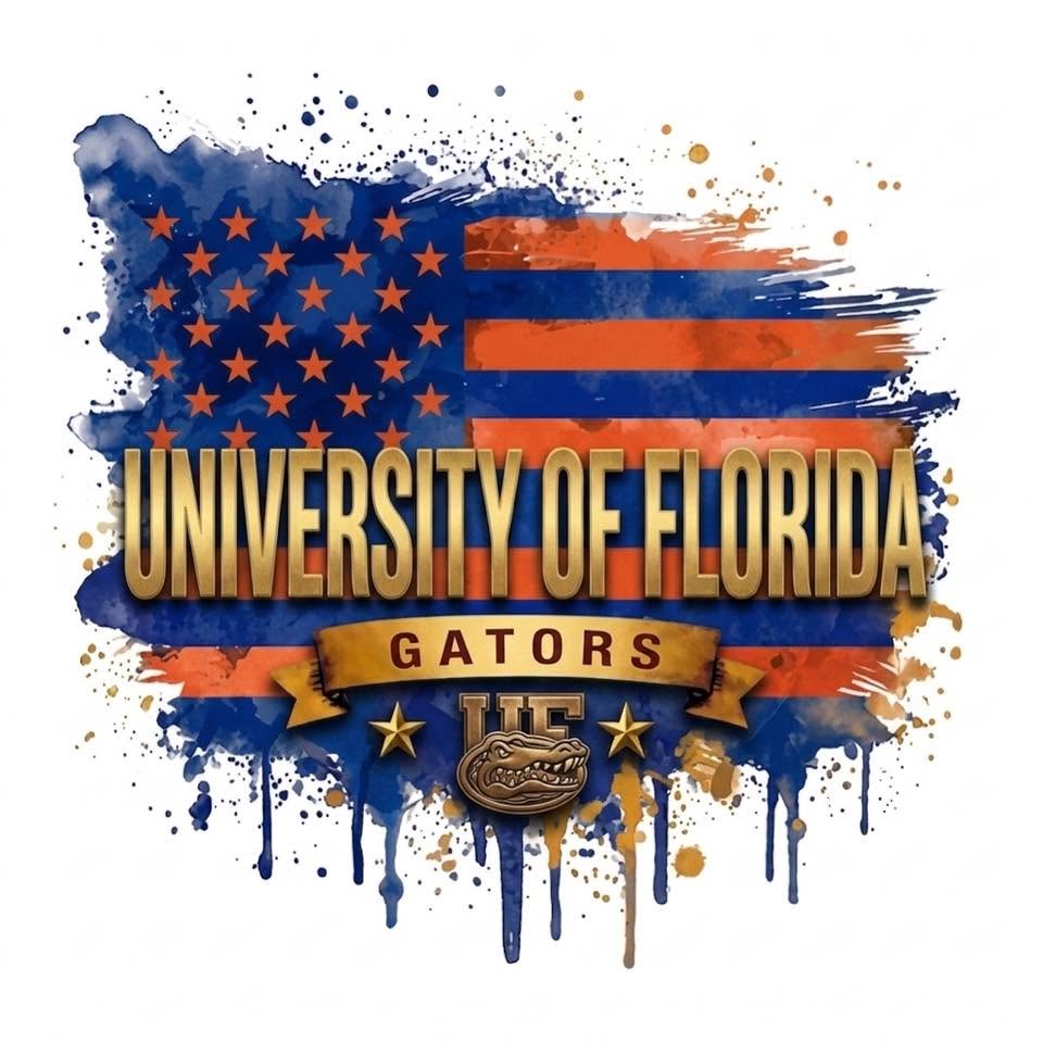 University of Florida Gators DTF ready to press iron on transfer for clothing t-shirts and hoodies