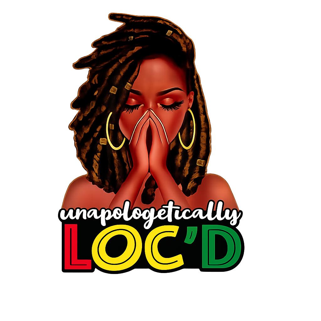 Unapologetically Loc'd DTF ready to press iron on transfer for clothing t-shirts and hoodies