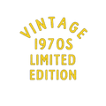 Vintage 1970s Limited Edition DTF ready to press iron on transfer for clothing t-shirts and hoodies