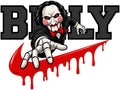 Swoosh Halloween DTF ready to press iron on transfer for clothing t-shirts and hoodies game ready