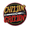 Chillin and Grillin' DTF iron on transfer for clothing t-shirts etc