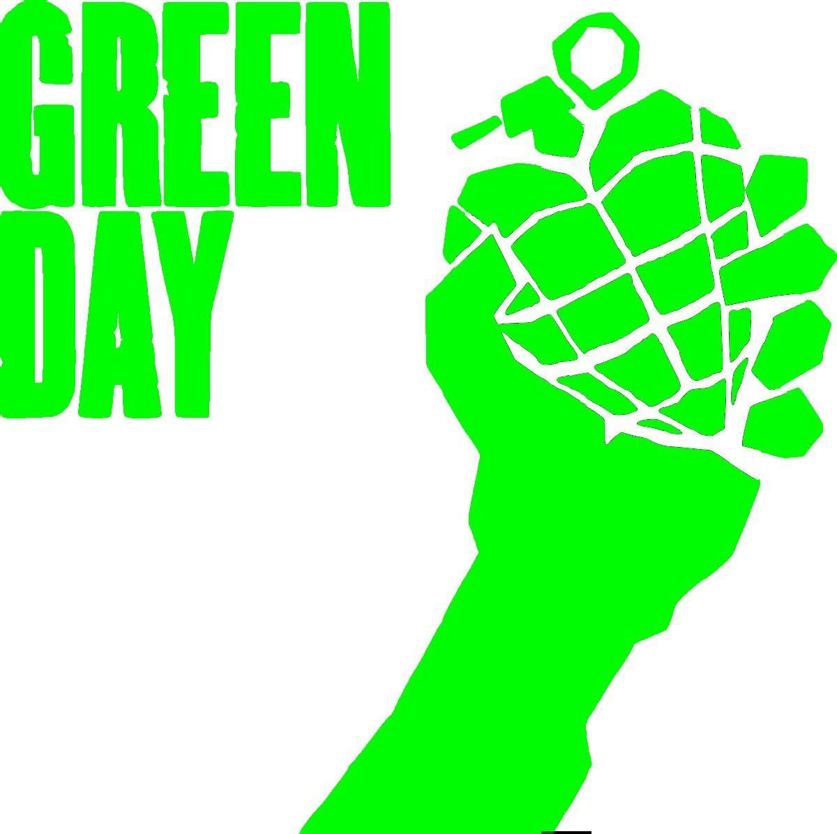 Green Day DTF ready to press iron on transfer for clothing t-shirts and hoodies